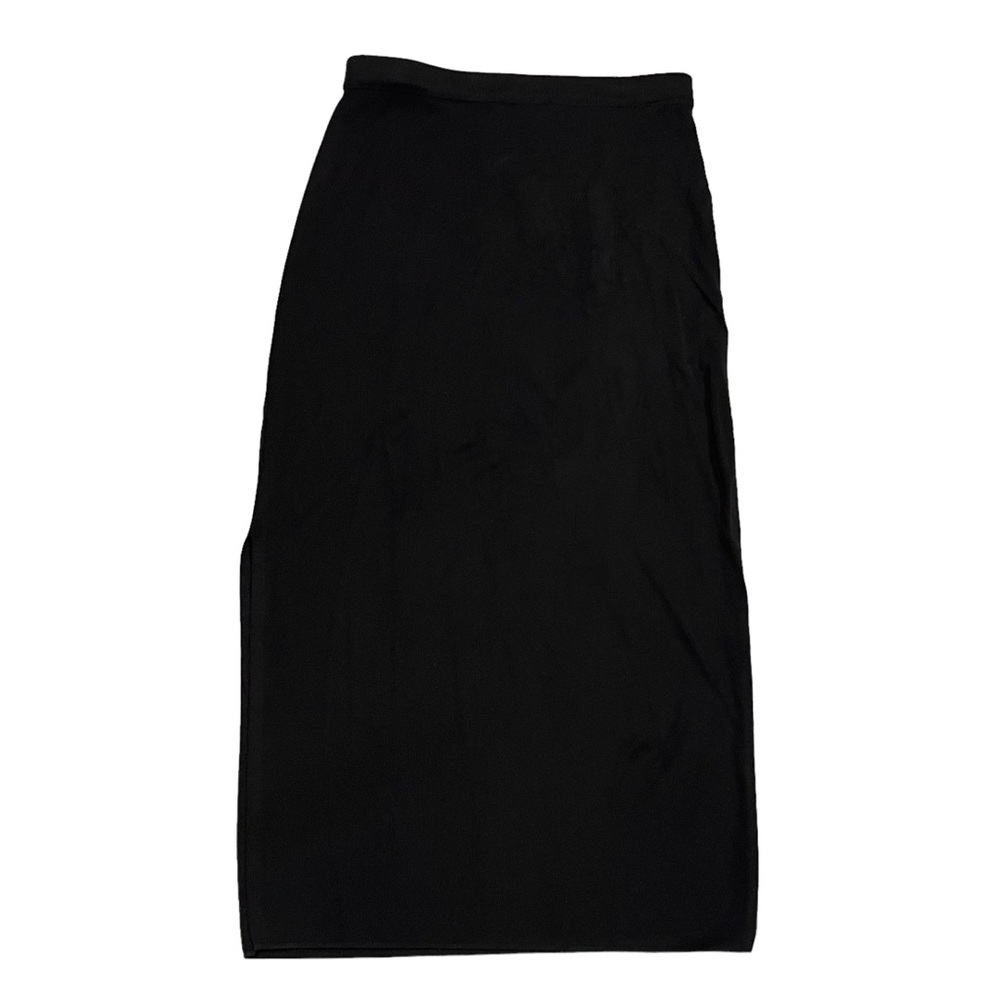 Exclusively Misook Solid Black Stretch Acrylic Kn… - image 6